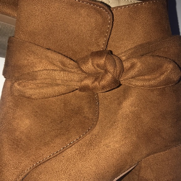 Women’s Faux Suede Just Fab Booties - Picture 3 of 12